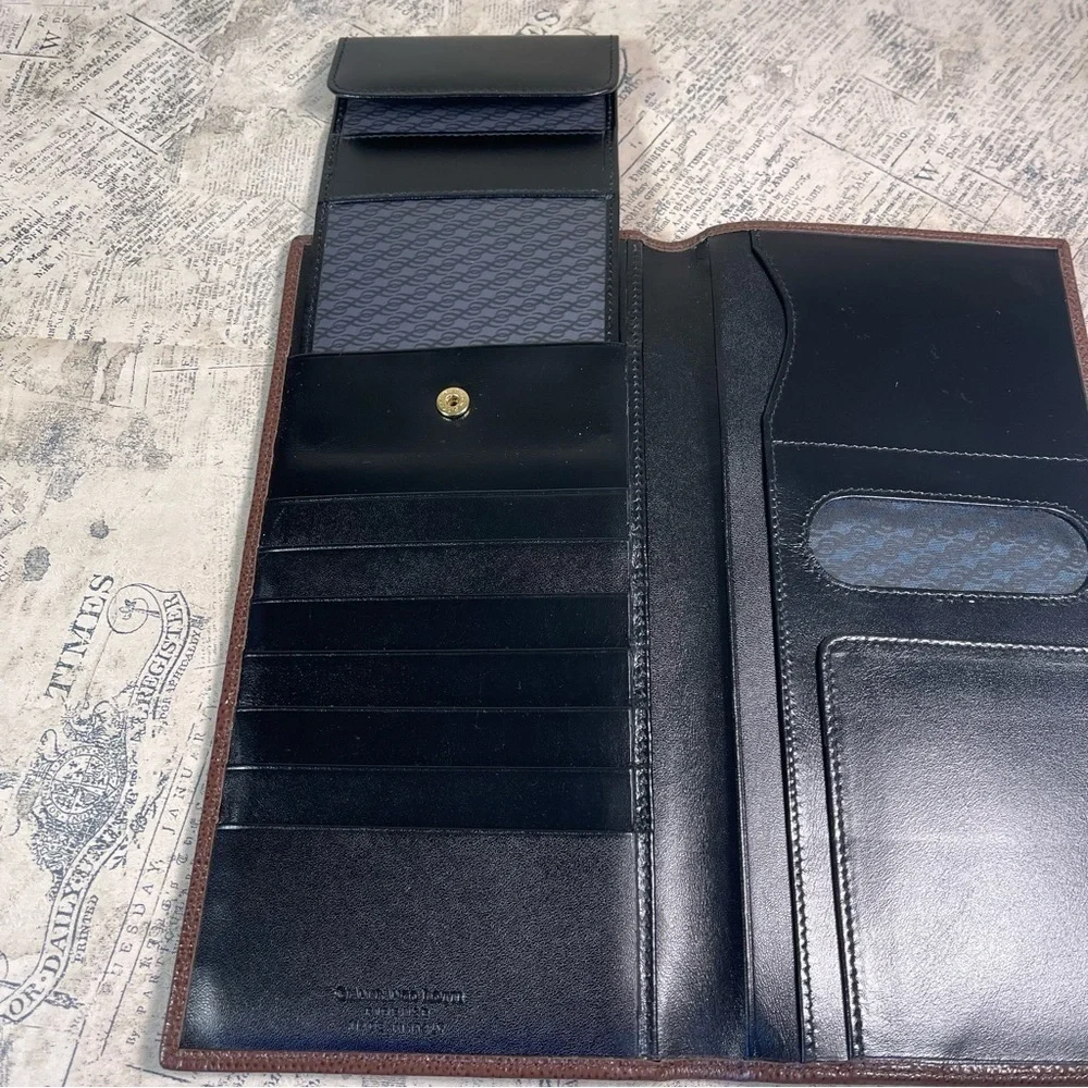 Gianfranco Lotti Firenze Made in Italy Snake Embossed Leather Passport Travel